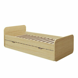 Lit gigogne Lupin sans matelas Bois Lit gigogne Lupin sans matelas Bois