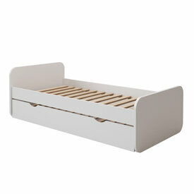 Lit gigogne Lupin sans matelas blanc Lit gigogne Lupin sans matelas blanc