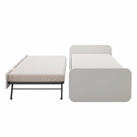 Lit gigogne  d�pli� Lupin blanc