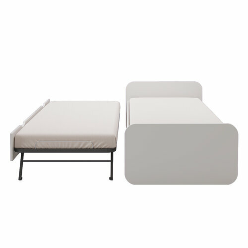 Lit gigogne  d�pli� Lupin blanc