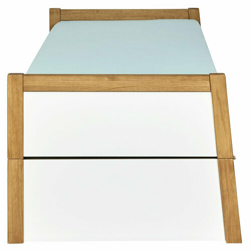 Vue de profil - Lit gigogne Holaf en bois