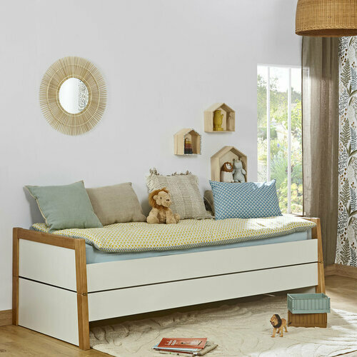 Ambiance - Pack lit gigogne avec matelas Holaf