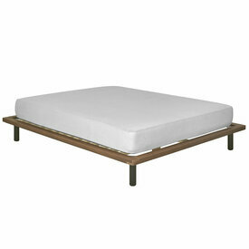 Pack lit avec matelas Maki Noyer