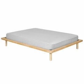 Pack lit avec matelas Maki bois