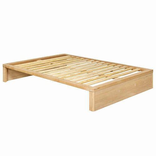 Pack lit sans matelas Gaston bois massif de htre