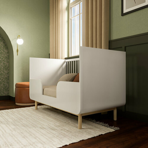 Ambiance dtail vue - Lit bb volutif Sasha - Petites barrires