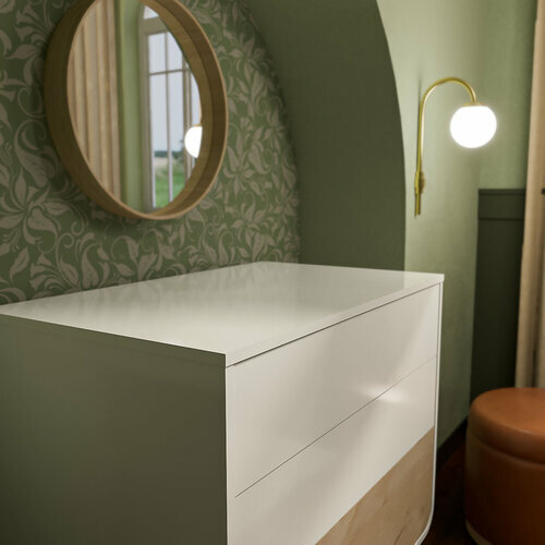 Ambiance dtail - Commode 3 tiroirs Sasha