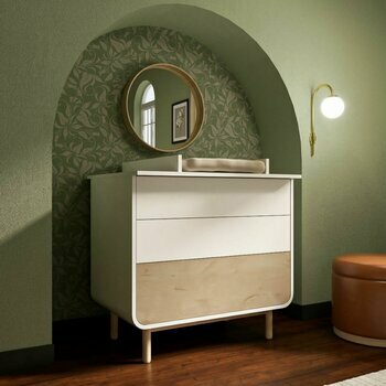 Commode à langer 3 tiroirs Sasha