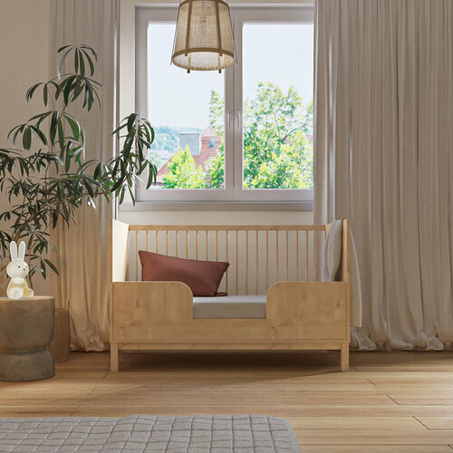 Ambiance - Lit bb volutif Kiwi -Vue de face avec petites barrires