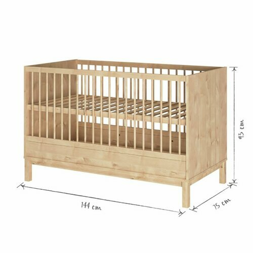 Schma dimensionnel - Lit bb volutif Kiwi