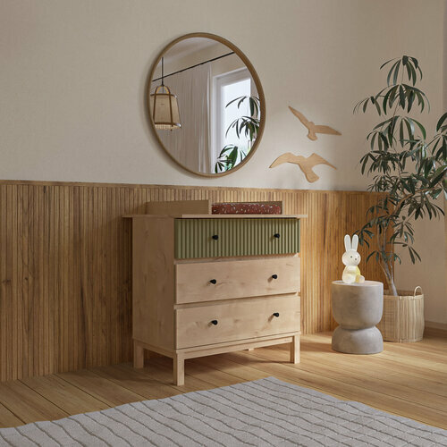 Ambiance - Commode  langer 3 tiroirs Kiwi
