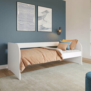 Pack lit banquette avec matelas Ezra