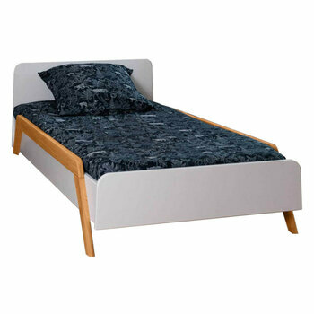 Pack lit enfant évolutif avec barrières et matelas Dixia