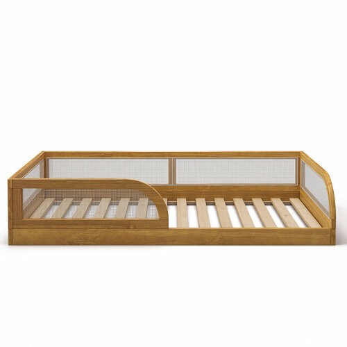 Vue de face - version bas - Lit enfant volutif Laya - Lit enfant Montessori Laya