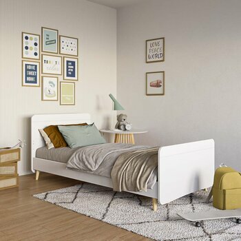 Pack lit enfant avec pieds et matelas Lilow