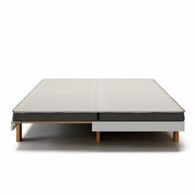 Vue dplie avec matelas - Lit gigogne Sena