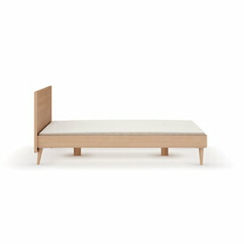 Vue de profil - Pack lit avec matelas Mia