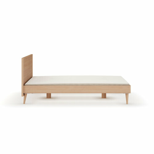 Vue de profil - Pack lit avec matelas Mia