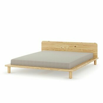 Pack lit 2 places avec tête de lit et matelas Paolo