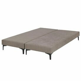 Lot de 2 sommiers tapissiers Hiliana lin