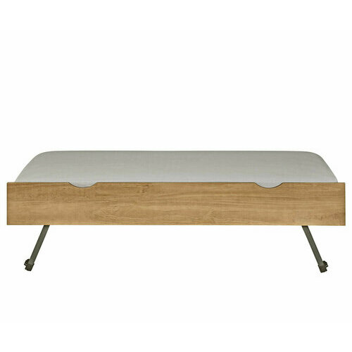 Vue de face - Sommier gigogne avec fa�ade Peter Noisette