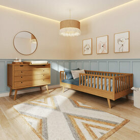 Ambiance - Chambre Montessori enfant Rom�o Noisette