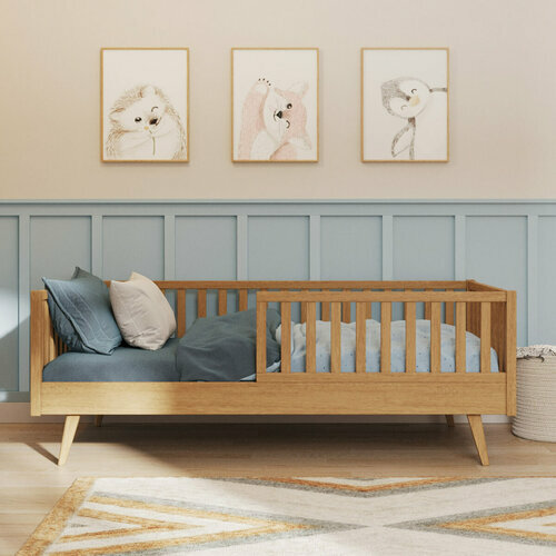 Ambiance - Lit Romeo Noisette avec petite barri�re