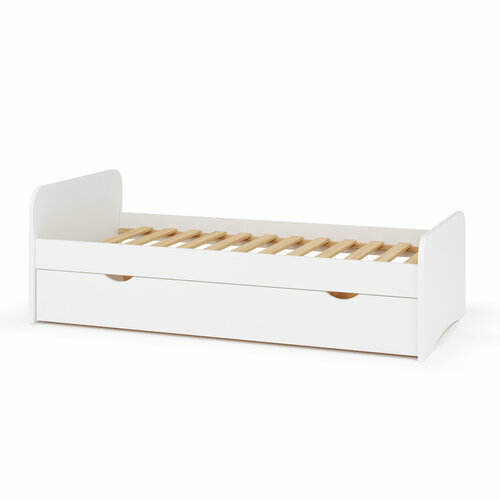 Lit gigogne Talia blanc  - Lit gigogne Talia