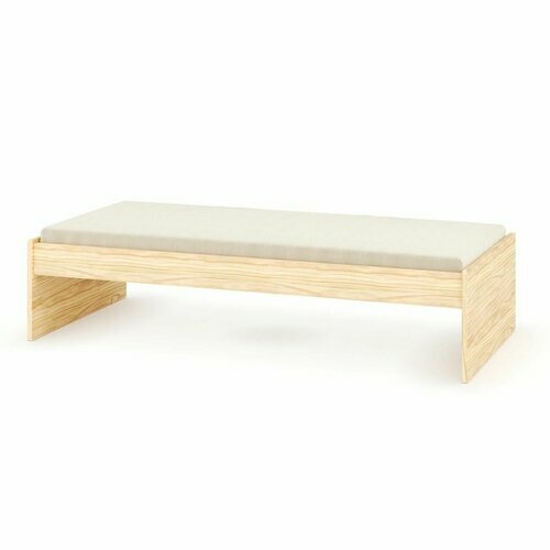 Lit Antag présenté avec un matelas -bois Lit Antag présenté avec un matelas -bois