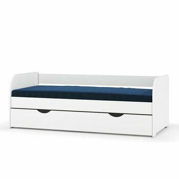 Pack lit banquette gigogne avec matelas Zira