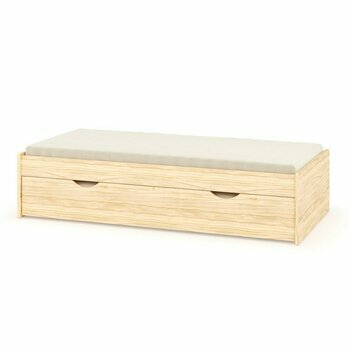 Pack lit gigogne avec matelas Antag