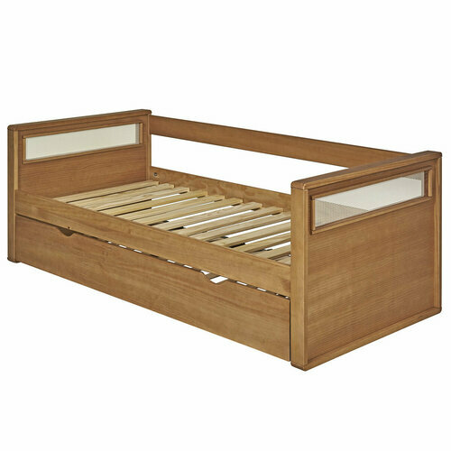 Lit banquette gigogne sans matelas COBI bois massif Lit banquette gigogne sans matelas COBI bois massif