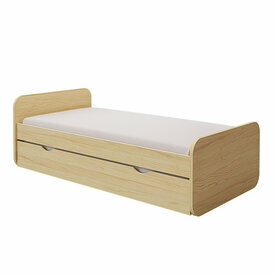 Pack lit gigogne avec 2 matelas Lupin bois Pack lit gigogne avec 2 matelas Lupin bois